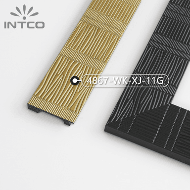 4867-WK-XJ-11G — 7.4cm Dourado PS Moldura para Quadro