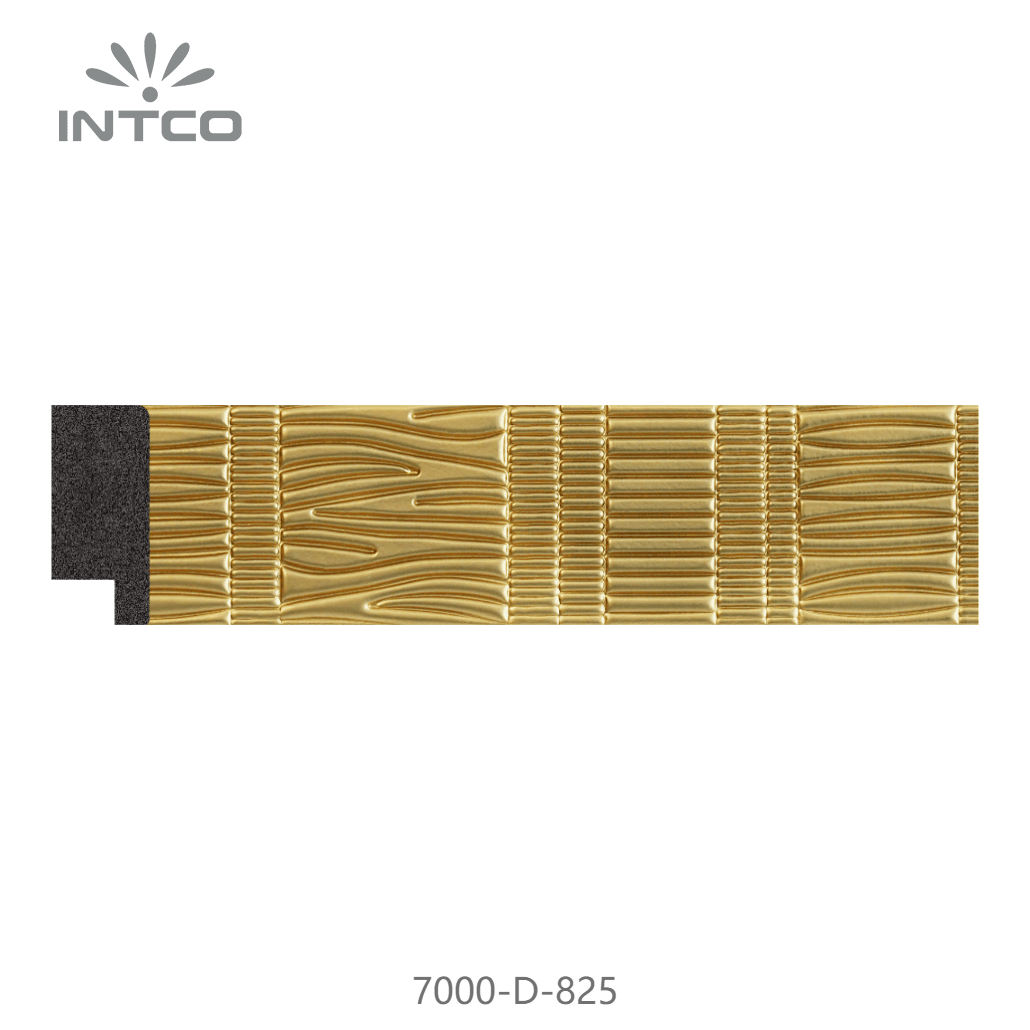 7000-D-825 — 3.18cm Gold PS Picture Frame Moulding