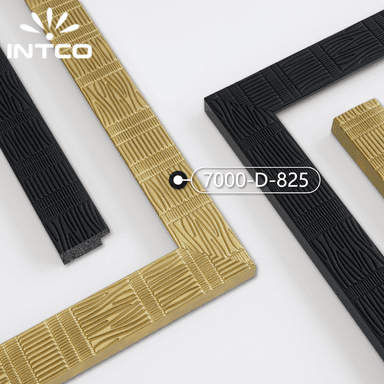 7000-D-825 — 3.18cm Gold PS Picture Frame Moulding