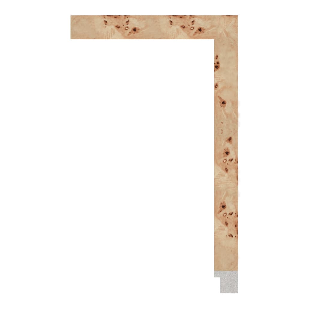 6555-520CT — 3.3cm Natur PS Bilderrahmenleiste