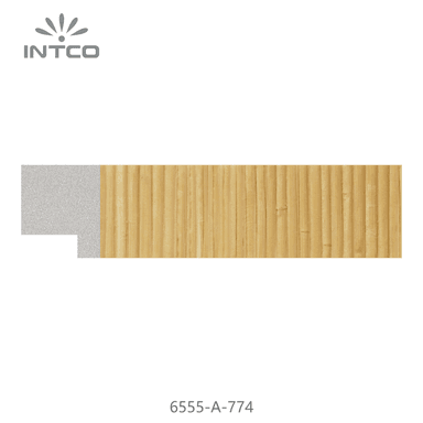 6555-A-774 — 3.3cm Natural PS Moldura para Quadro