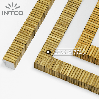 6555-A-772 — 3.3cm Natural PS Moldura para Quadro