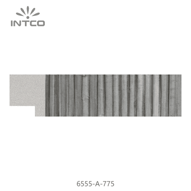 6555-A-775 — 3.3cm Argenté PS Baguette d'Encadrement