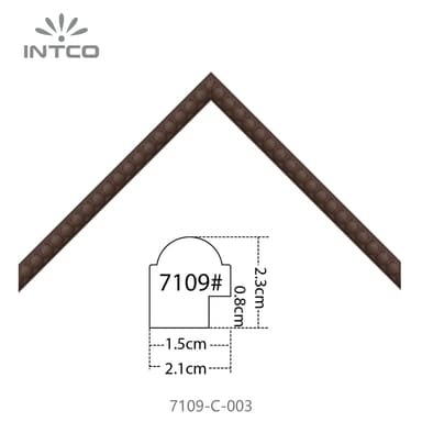 7109-C-003 — 2.1cm Mehrfarbig PS Bilderrahmenleiste