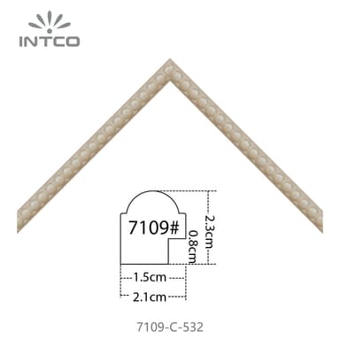 7109-C-532 — 2.1cm Mehrfarbig PS Bilderrahmenleiste