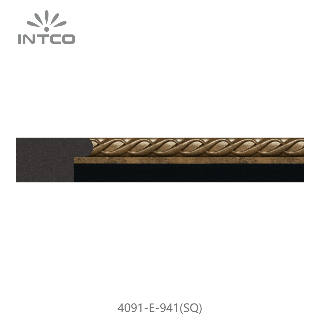 4091-E-941(SQ) — 2.1cm Bronze PS Picture Frame Moulding