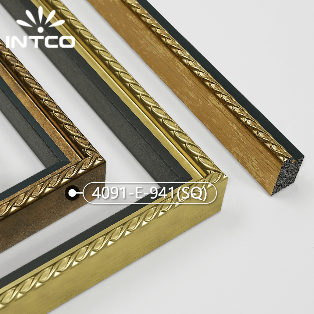4091-E-941(SQ) — 2.1cm Bronze PS Picture Frame Moulding