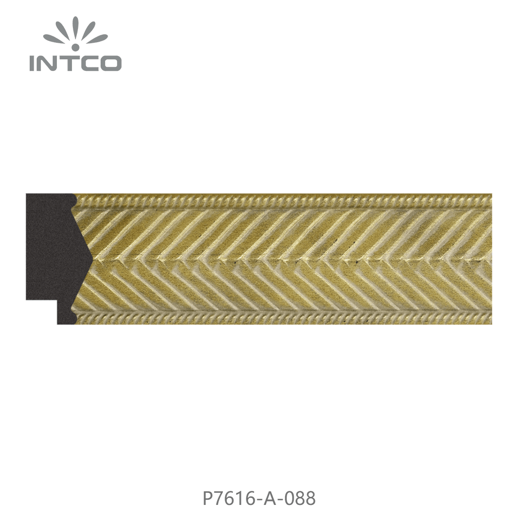 P7616-A-088 — 3.8cm Bronze PS Baguette d'Encadrement