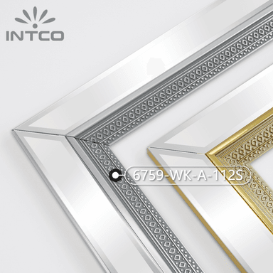 6759-WK-A-112S — 7cm Prateado PS Moldura para Quadro