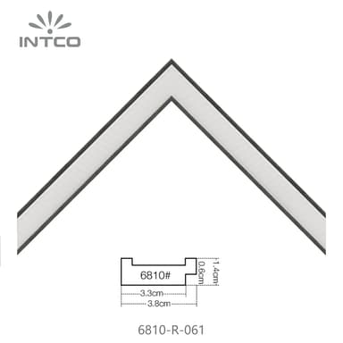 6810-R-061 — 3.8cm PS Bilderrahmenleiste