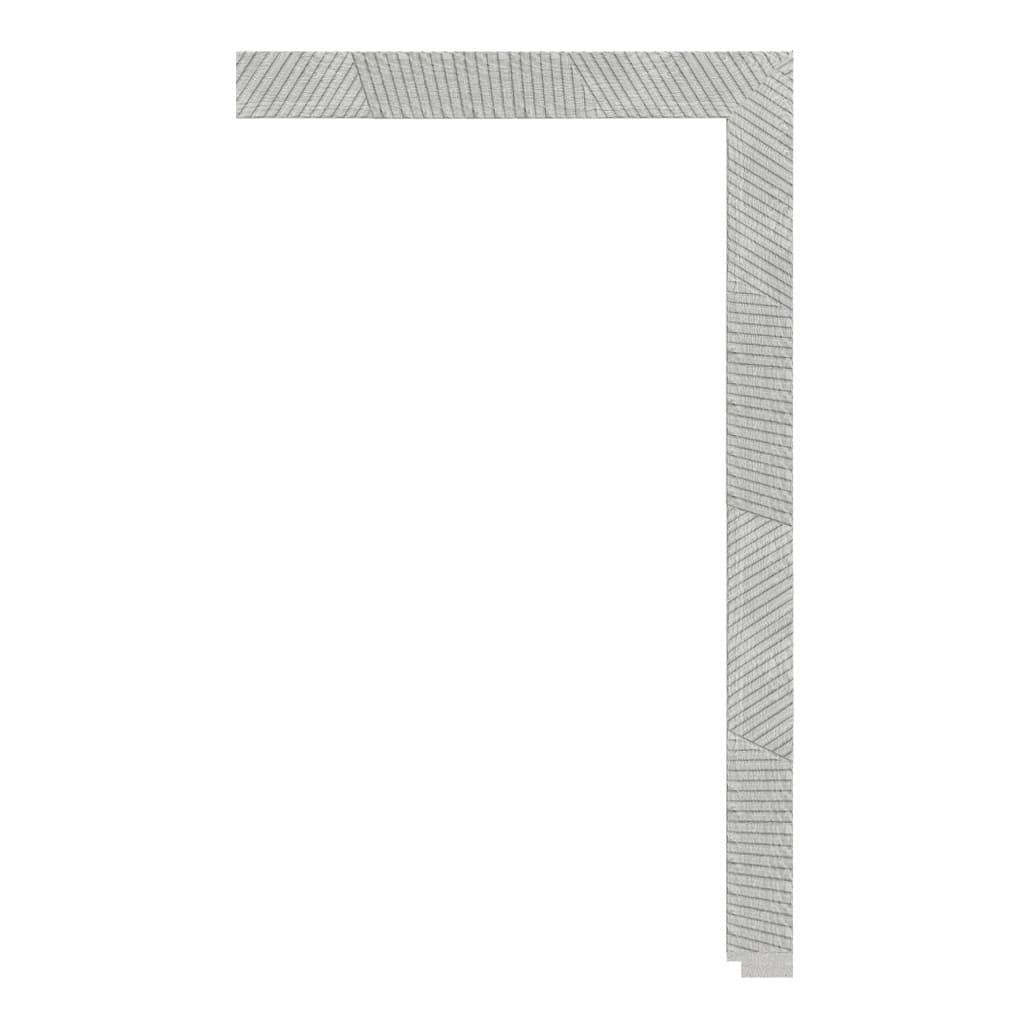 602-ZS-464 — 2.8cm Argenté PS Baguette d'Encadrement