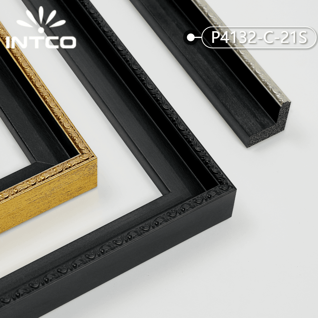 P4132-C-21S — 2.5cm Prateado PS Moldura para Quadro