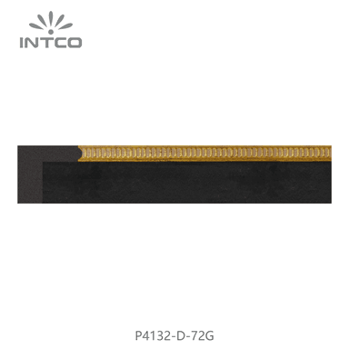 P4132-D-72G — 2.5cm Dourado PS Moldura para Quadro