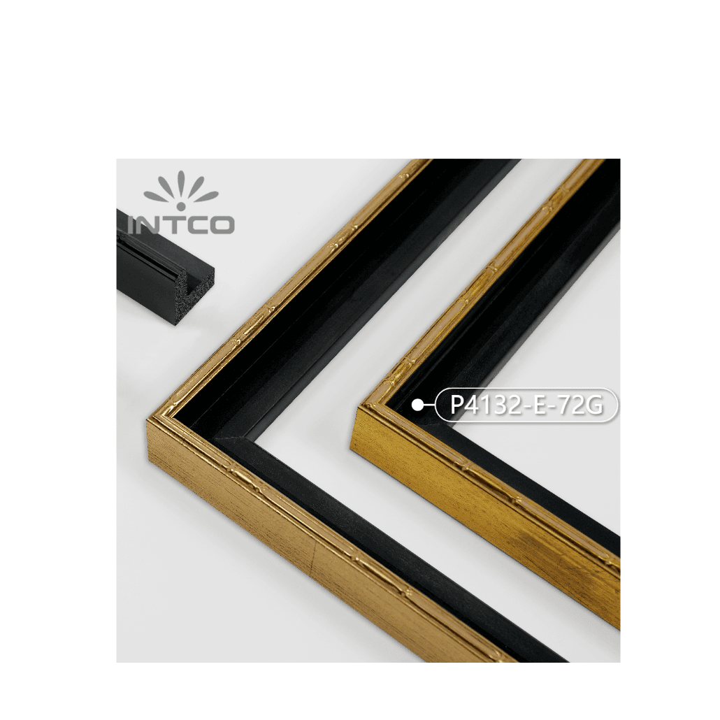 P4132-E-72G — 2.5cm Doré PS Baguette d'Encadrement