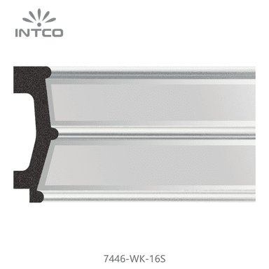 7446-WK-16S — 7.6cm Silber PS Bilderrahmenleiste