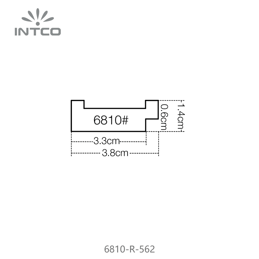 6810-R-562 — 3.8cm PS Bilderrahmenleiste