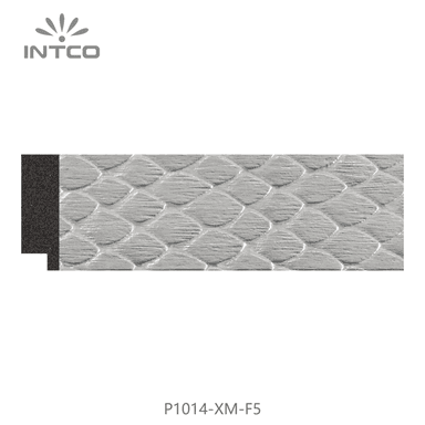 P1014-XM-F5 — 4.06cm Silver PS Picture Frame Moulding