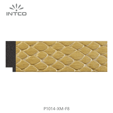 P1014-XM-F8 — 4.06cm Gold PS Bilderrahmenleiste