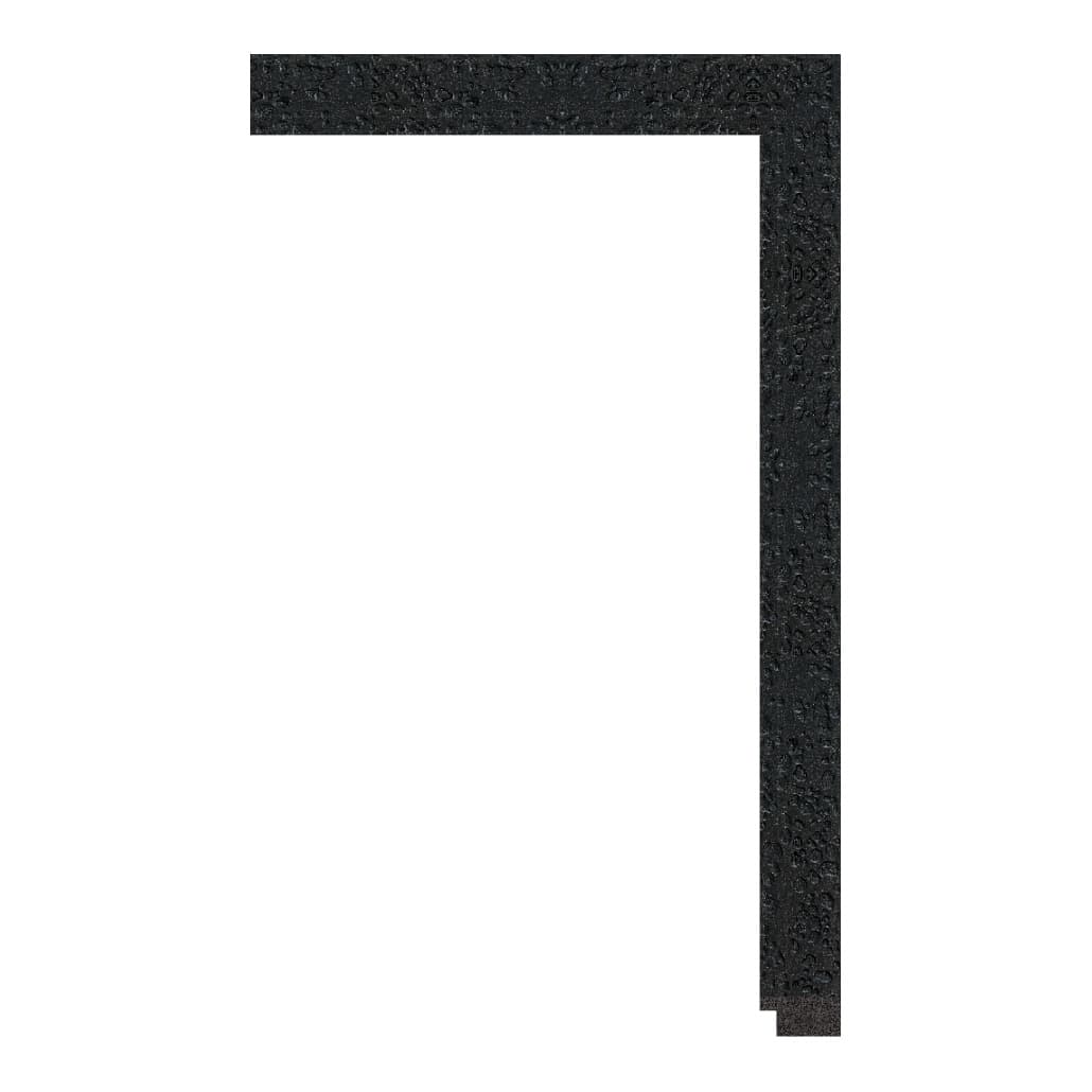 7000-E-059 — 3.18cm Schwarz PS Bilderrahmenleiste