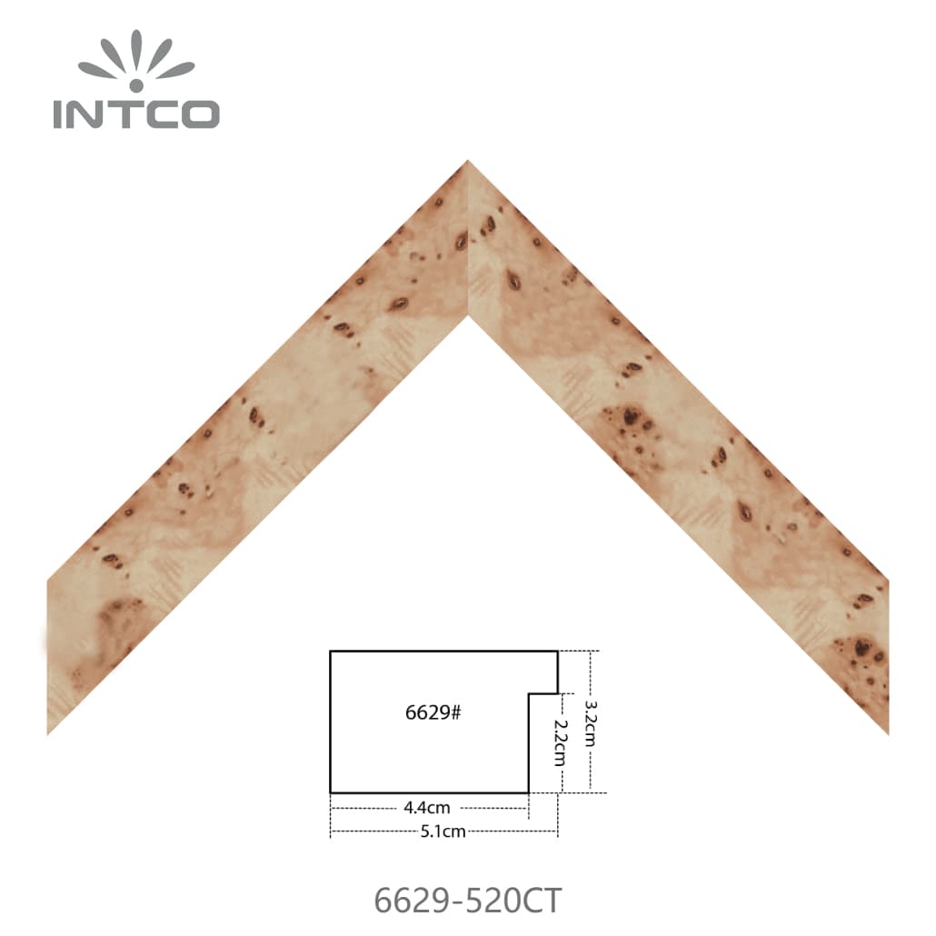6629-520CT — 5.1cm PS Moldura para Quadro