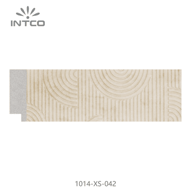 1014-XS-042 — 4.06cm Natur PS Bilderrahmenleiste