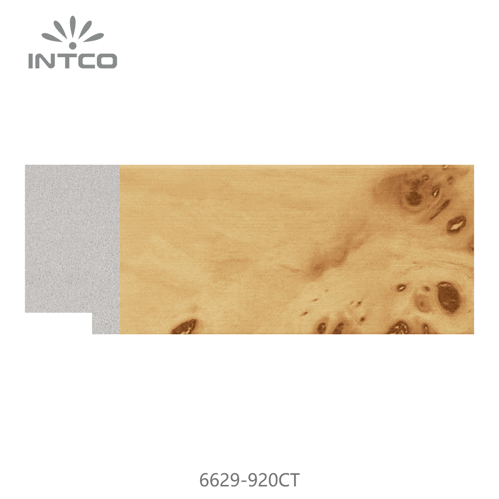 6629-920CT — 5.1cm Natur PS Bilderrahmenleiste