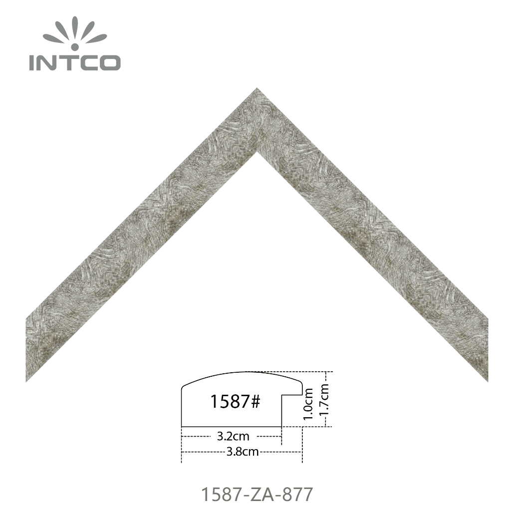 1587-ZA-877 — 3.8cm PS Bilderrahmenleiste