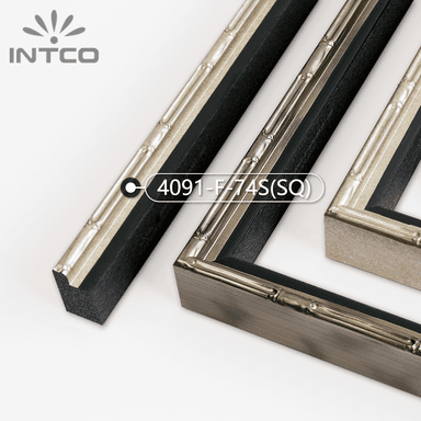 4091-F-74S(SQ) — 2.1cm PS Picture Frame Moulding