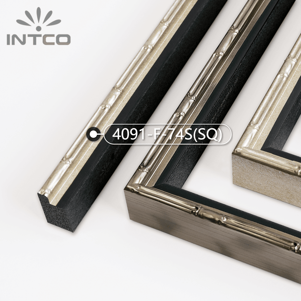 4091-F-74S(SQ) — 2.1cm PS Picture Frame Moulding