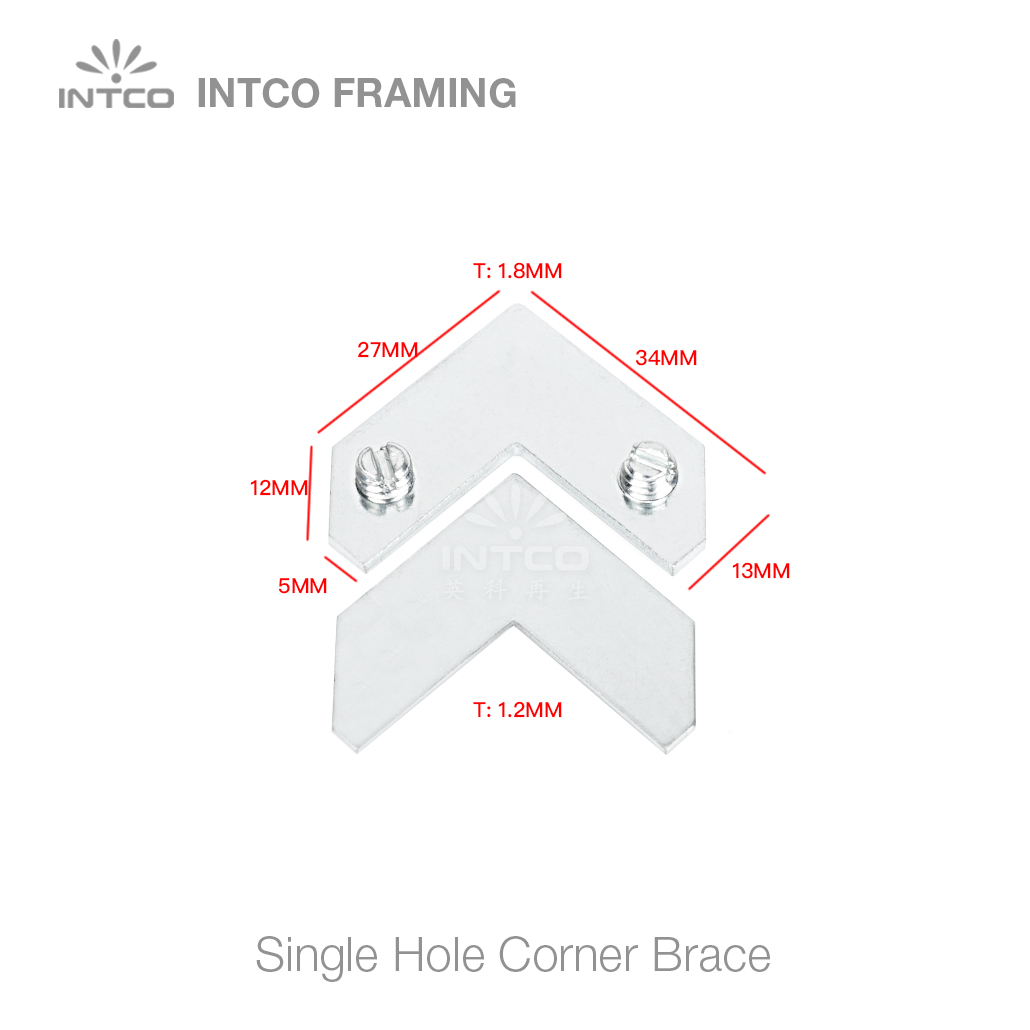Single Hole Corner Brace