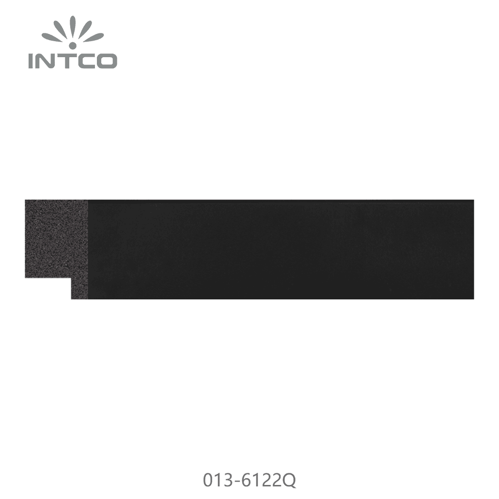 013-6122Q — 3.07cm Negro PS Moldura para Marco de Fotos