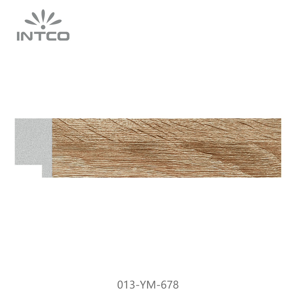 013-YM-678 — 3.07cm Natural PS Picture Frame Moulding