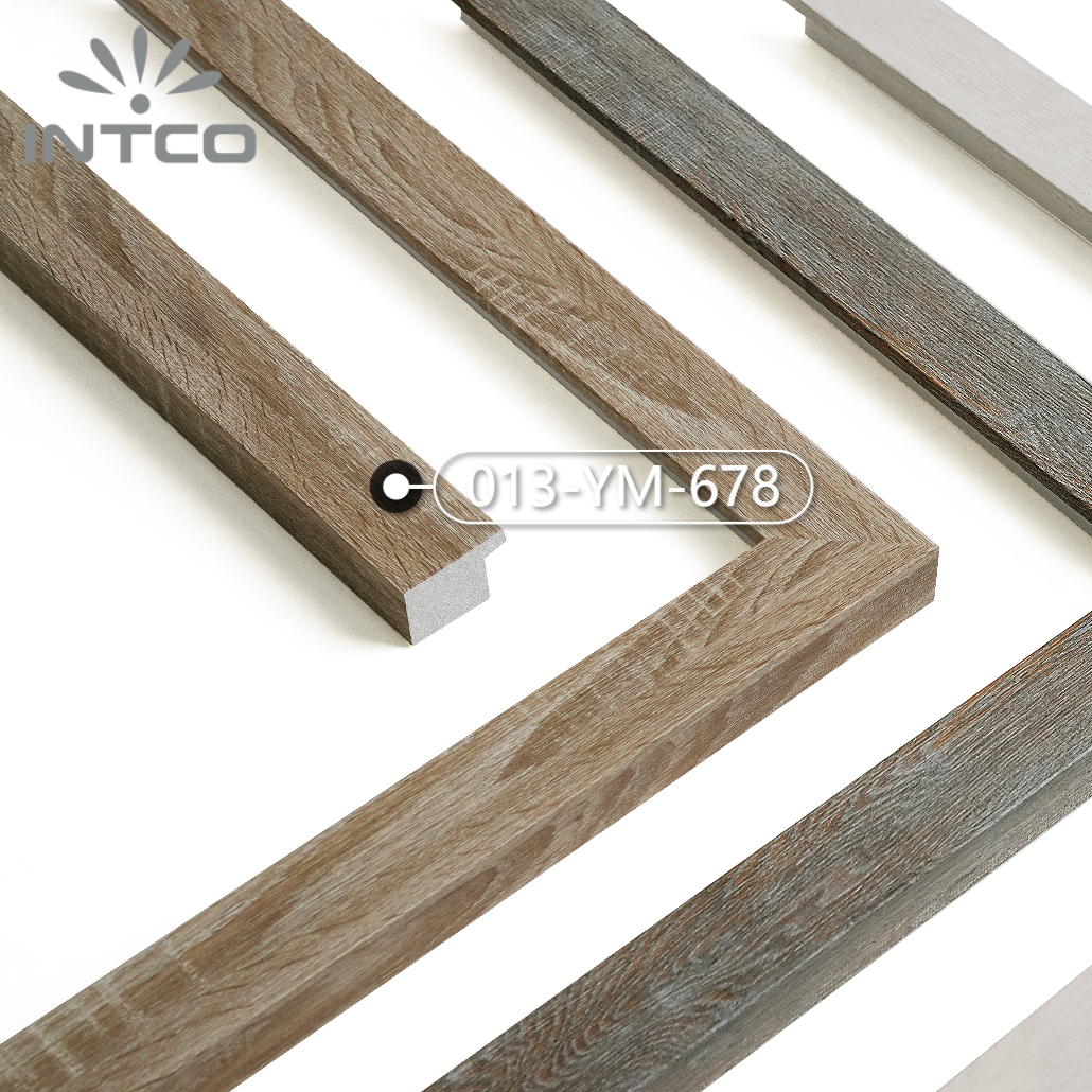 013-YM-678 — 3.07cm Natural PS Picture Frame Moulding