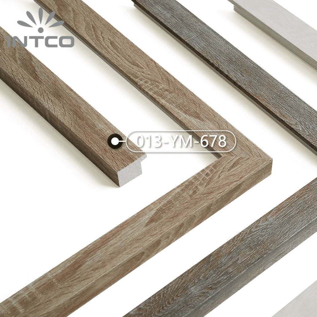 013-YM-678 — 3.07cm Natural PS Picture Frame Moulding