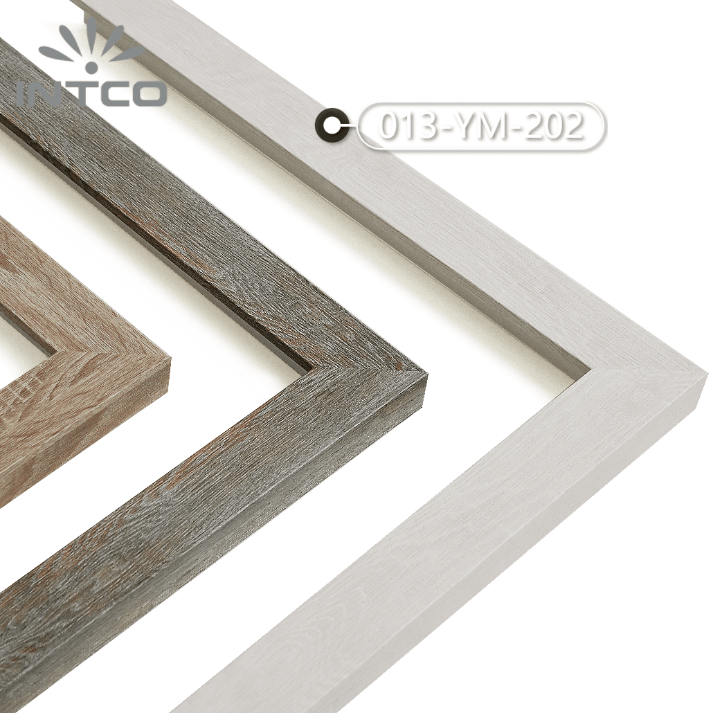 013-YM-202 — 3.07cm Natural PS Picture Frame Moulding