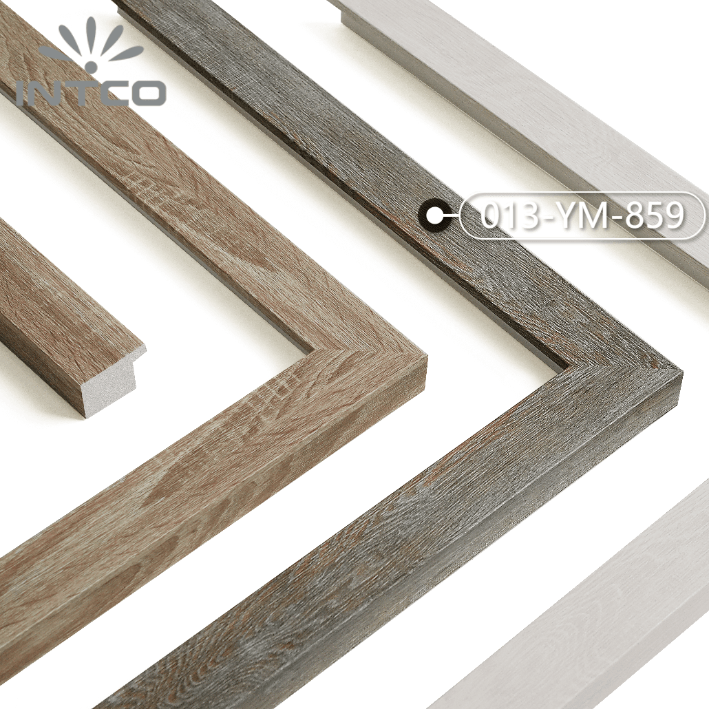 013-YM-859 — 3.07cm Natural PS Picture Frame Moulding