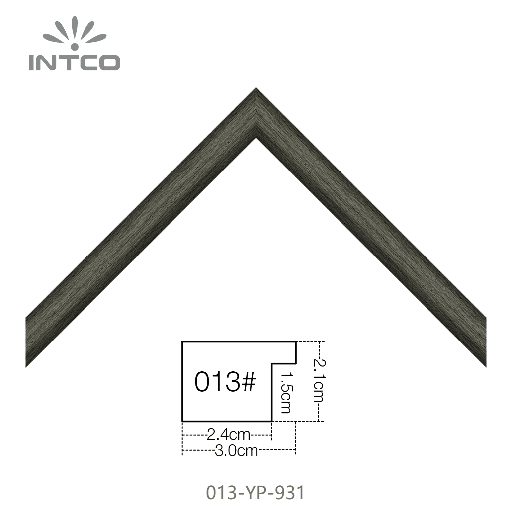 013-YP-931 — 3.07cm PS Picture Frame Moulding