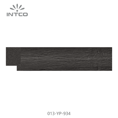 013-YP-934 — 3.07cm Schwarz PS Bilderrahmenleiste