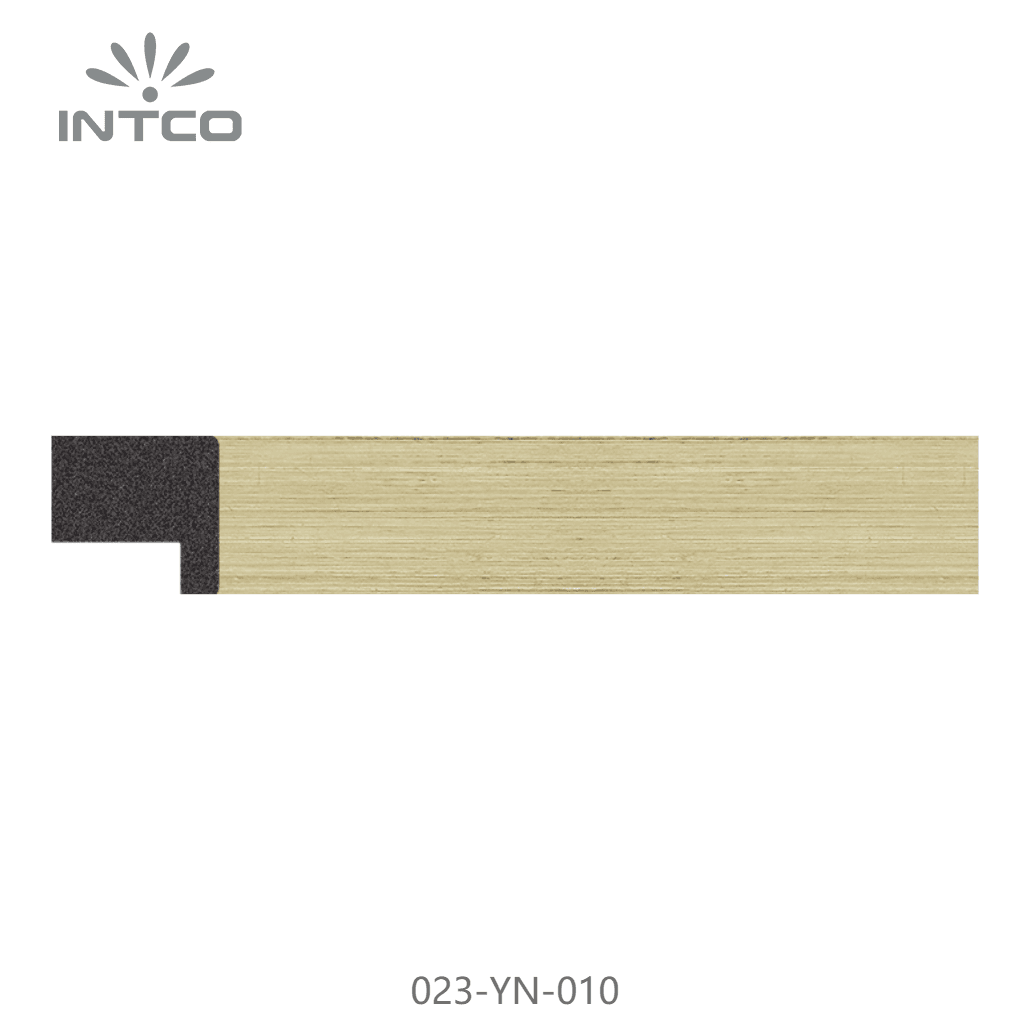 023-YN-010 — 1.95cm Dourado PS Moldura para Quadro