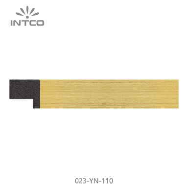 023-YN-110 — 1.95cm Gold PS Bilderrahmenleiste