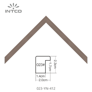 023-YN-412 — 1.95cm Bronze PS Baguette d'Encadrement