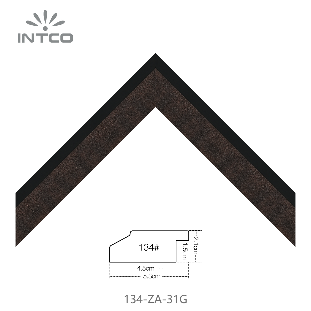134-ZA-31G — 5.3cm PS Picture Frame Moulding