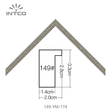 149-YM-174 — 2cm PS Baguette d'Encadrement