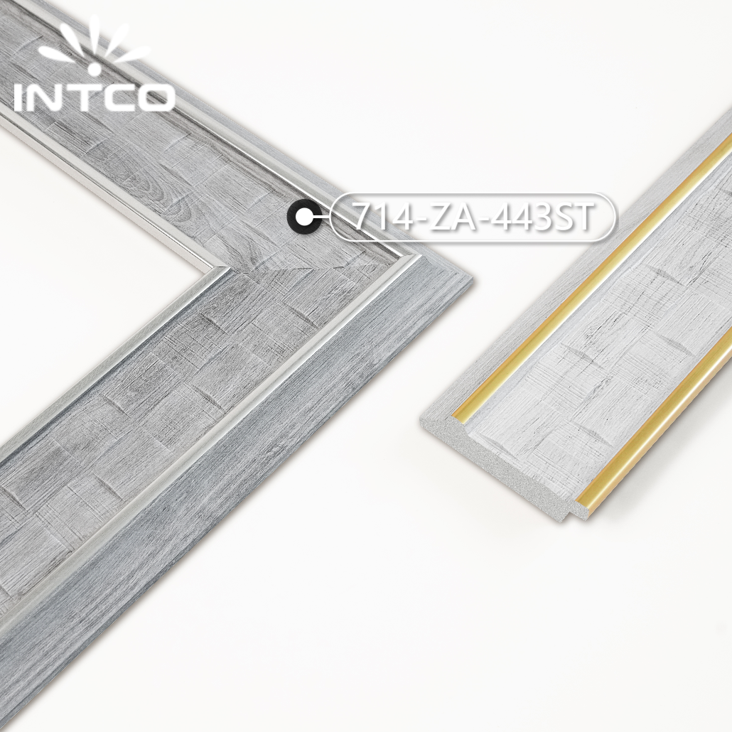 714-ZA-443ST — 8cm PS Bilderrahmenleiste