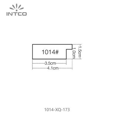 1014-XQ-173 — 4.06cm PS Baguette d'Encadrement