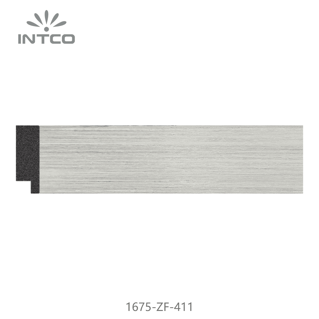 1675-ZF-411 — 3.2cm Silver PS Picture Frame Moulding