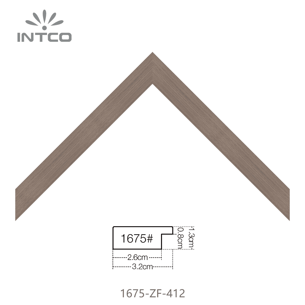 1675-ZF-412 — 3.2cm PS Picture Frame Moulding