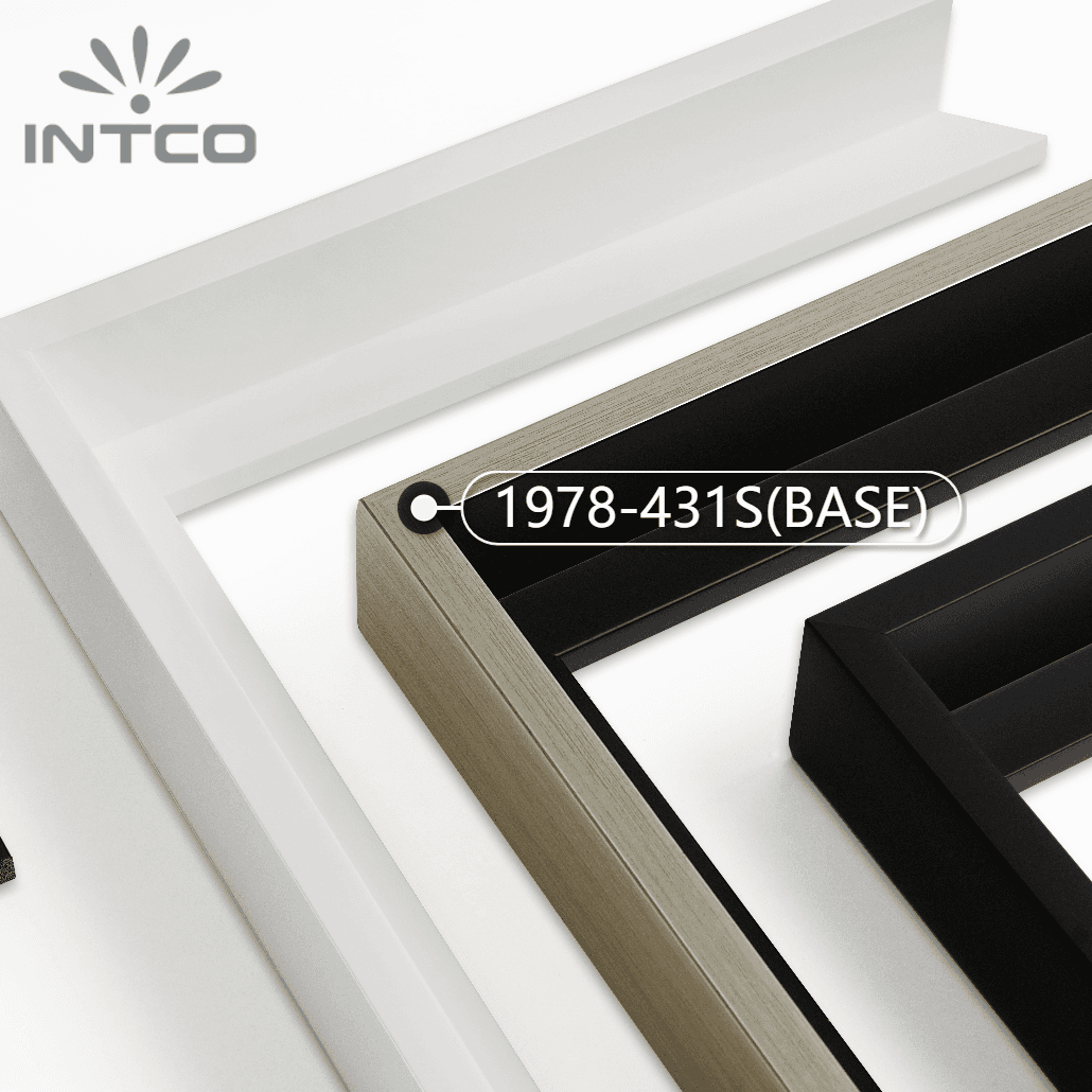 1978-431S(BASE) — 4cm PS Picture Frame Moulding