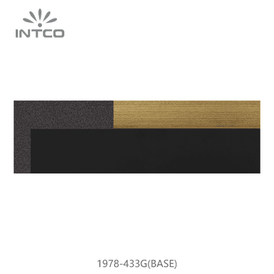 1978-433G(BASE) — 4cm Gold PS Picture Frame Moulding
