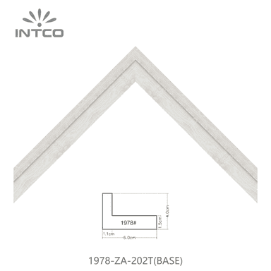 1978-ZA-202T(BASE) — 4cm PS Picture Frame Moulding